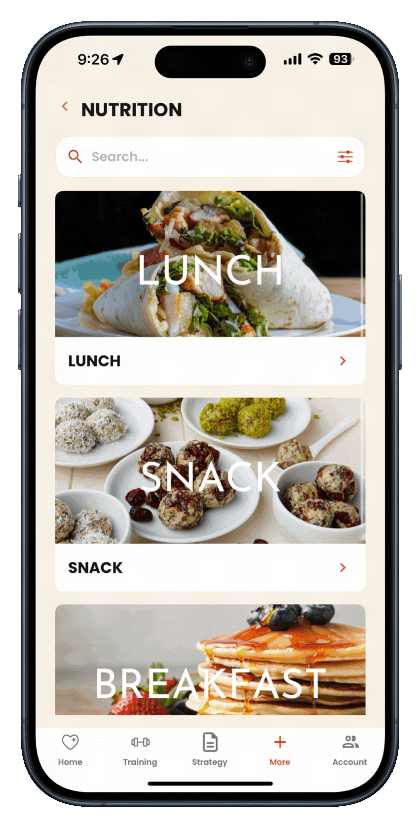 Recipes and Resources - TWA App